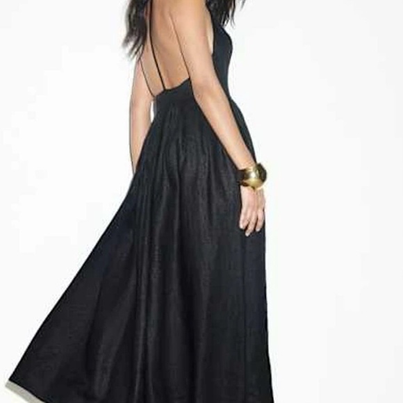 REFORMATION Percy Linen Midi Dress - Picture 9 of 11